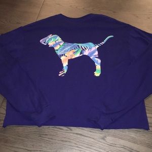 NWOT VS PINK CROP TOP